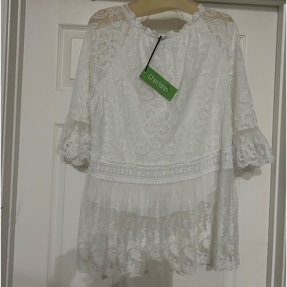 Cherishh Linen Top C6476 main image 1